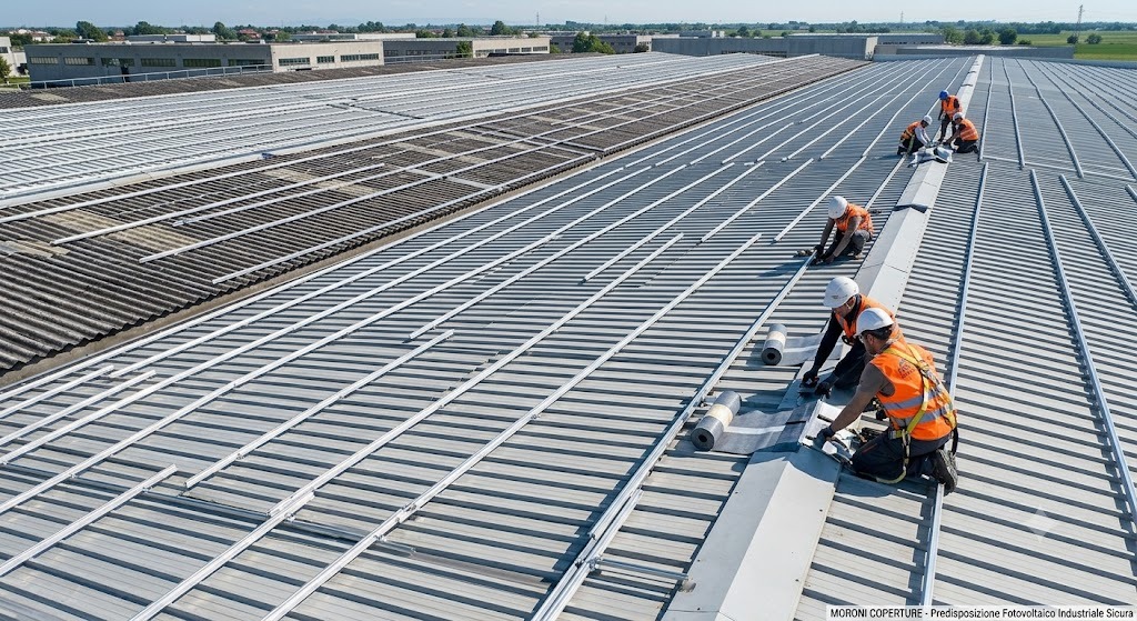 Predisposizione Tetto per Impianto Fotovoltaico Industriale